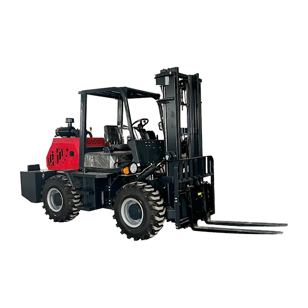 3.5T 简易棚越野叉车产品图